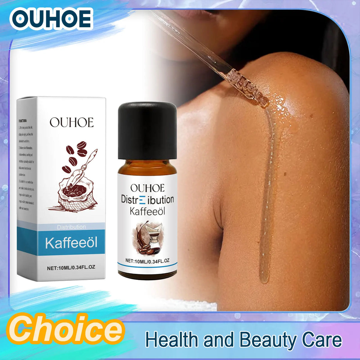 OUHOE Coffee Essential Oil – Nourishing Body & Face Oil Essential Body Oil QXL