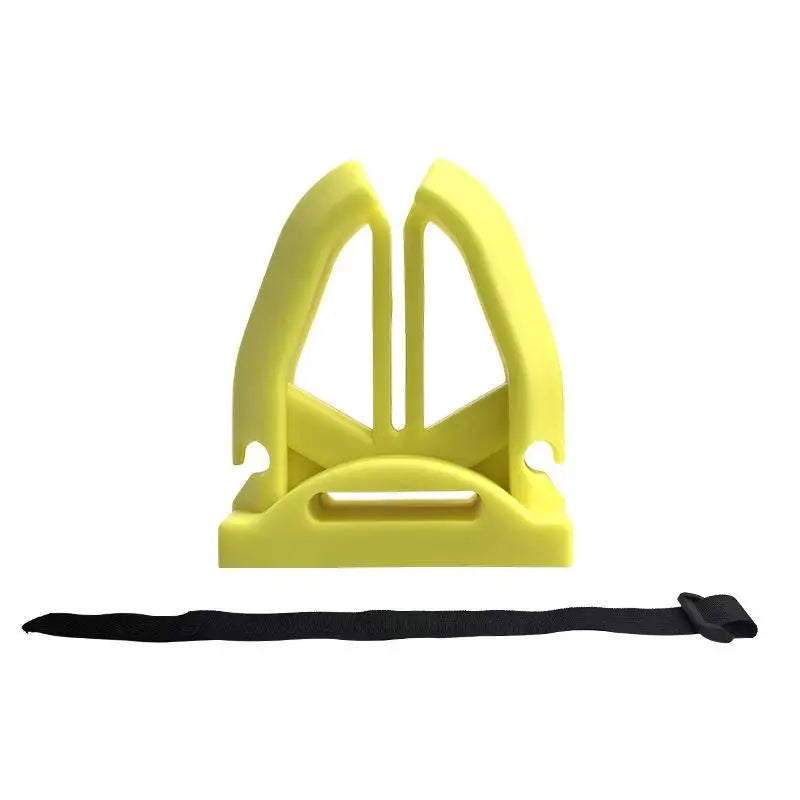 Fishing Rod Binding Clip & Pole Holder Fastener | Silicone Fishing Rod Clip QXL 1Pc Yellow
