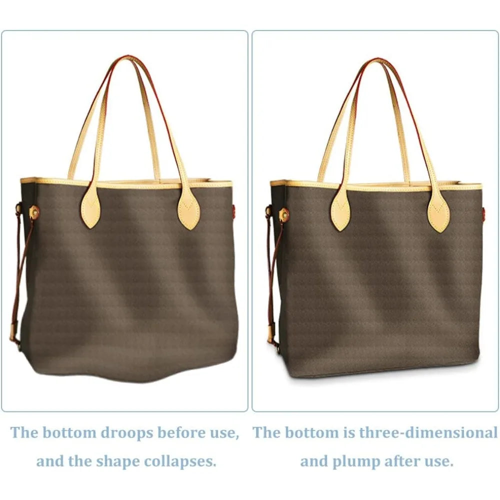 2-Pack Felt Bag Base Shaper 13.7×7" | Purse Bottom Insert Bag Base Shaper QXL
