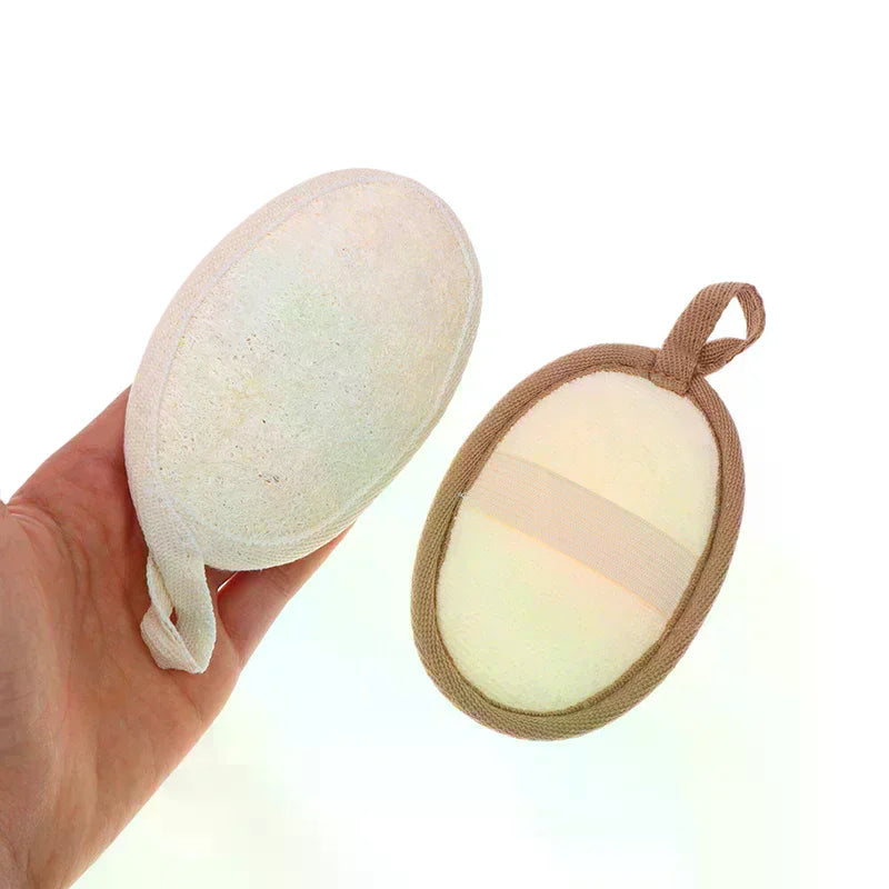 Natural Loofah Bath Scrubber | Exfoliating Body Sponge Loofah Bath Scrubber QXL