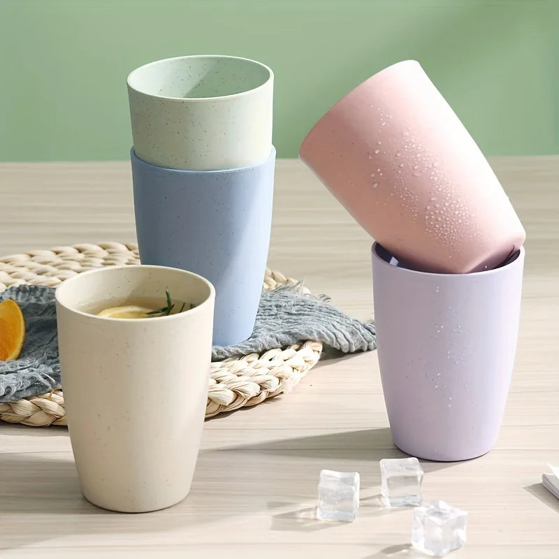 5-Pack Multicolor Stackable Reusable Plastic Tumblers Reusable Plastic Tumblers QXL