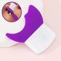 Crescent Silicone Eye Makeup Guide Tool | Eyeliner Shadow Shield Eye Makeup Guide Tool QXL Violet