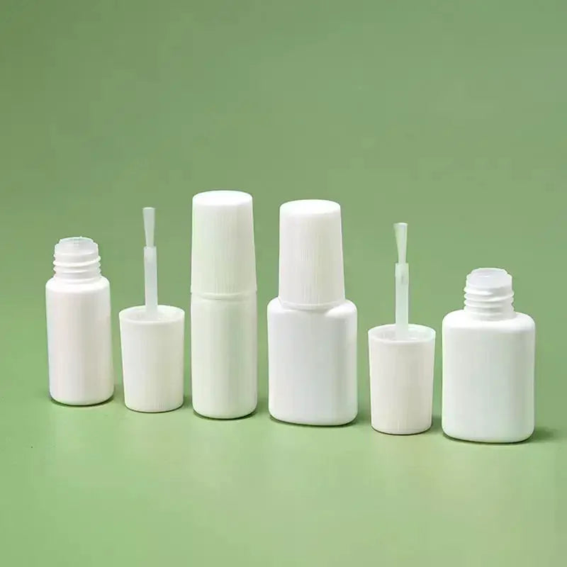 10ml Empty Nail Polish Bottle with Brush Cap | Refillable Nail Polish Bottle QXL