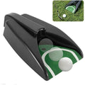 Portable Golf Automatic Putting Cup with Auto Ball Return Golf Putting Trainer QXL 1set