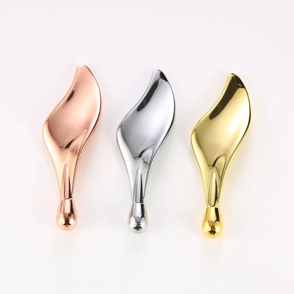 AVZER Metal Face Roller | Eye Massage & Contouring Tool Metal Face Roller QXL