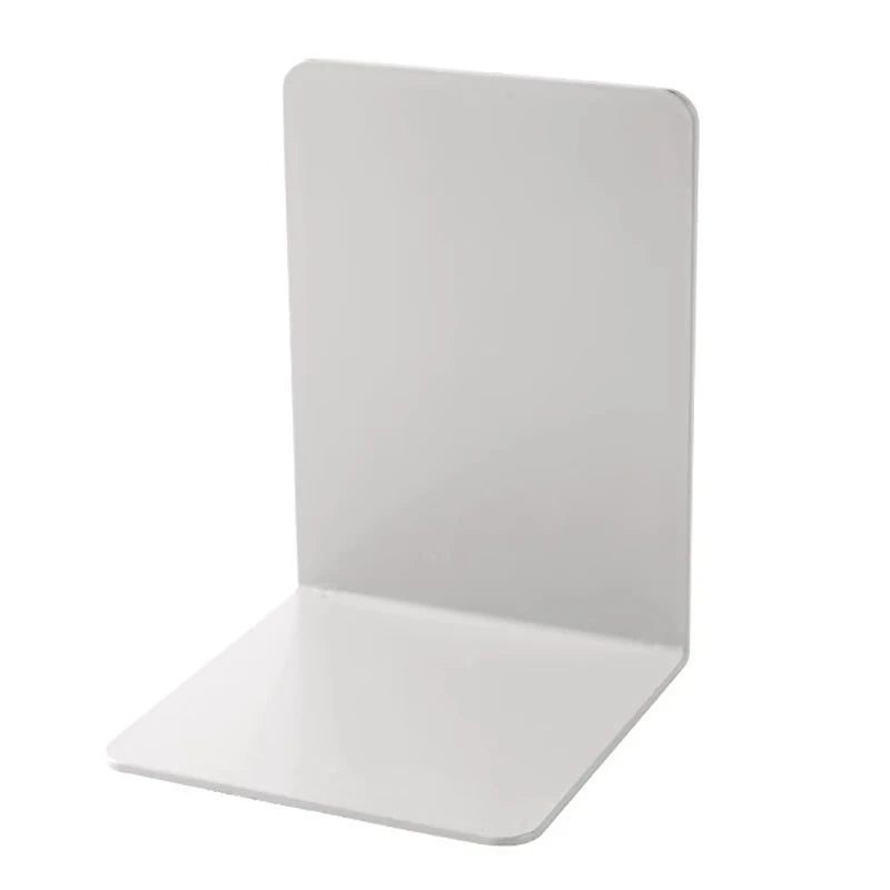 L-Shaped Bookends Desktop Organizer | Minimalist Book Stand Desktop Book Organizer QXL