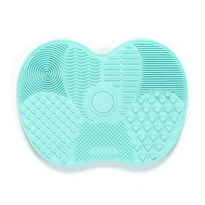 Silicone Makeup Brush Cleaning Mat & Scrubber Pad Brush Cleaning Mat QXL A