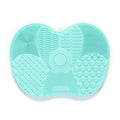 Silicone Makeup Brush Cleaning Mat & Scrubber Pad Brush Cleaning Mat QXL A