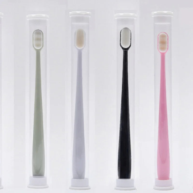 Ultra-Fine Nano Bristle Toothbrush | Deep Clean Travel Toothbrush Soft Bristle Toothbrush QXL