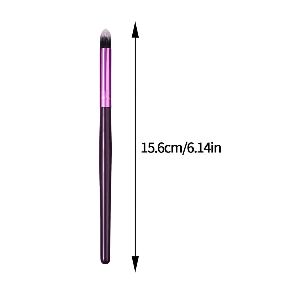 6-Piece Purple Wooden Handle Soft Makeup Brush Set Makeup Brush Set QXL