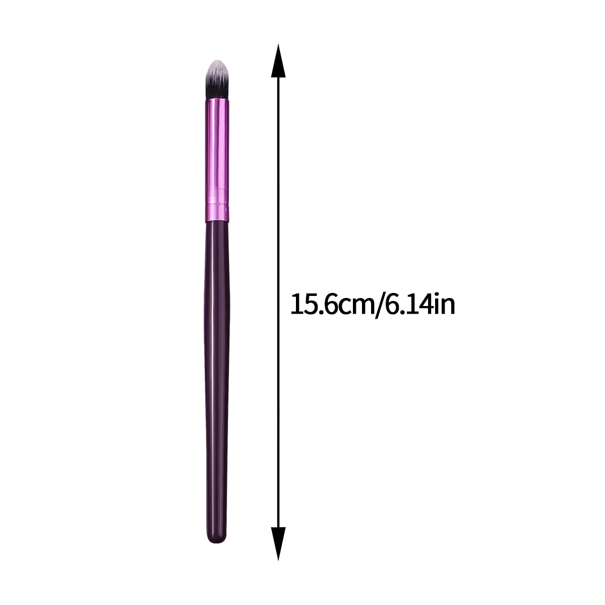 6-Piece Purple Wooden Handle Soft Makeup Brush Set Makeup Brush Set QXL