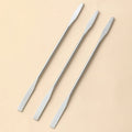 3-Pack Dual-Ended Stainless Steel Mixing Spatulas – Nail & Makeup Mixing Spatula Set QXL 3pcs