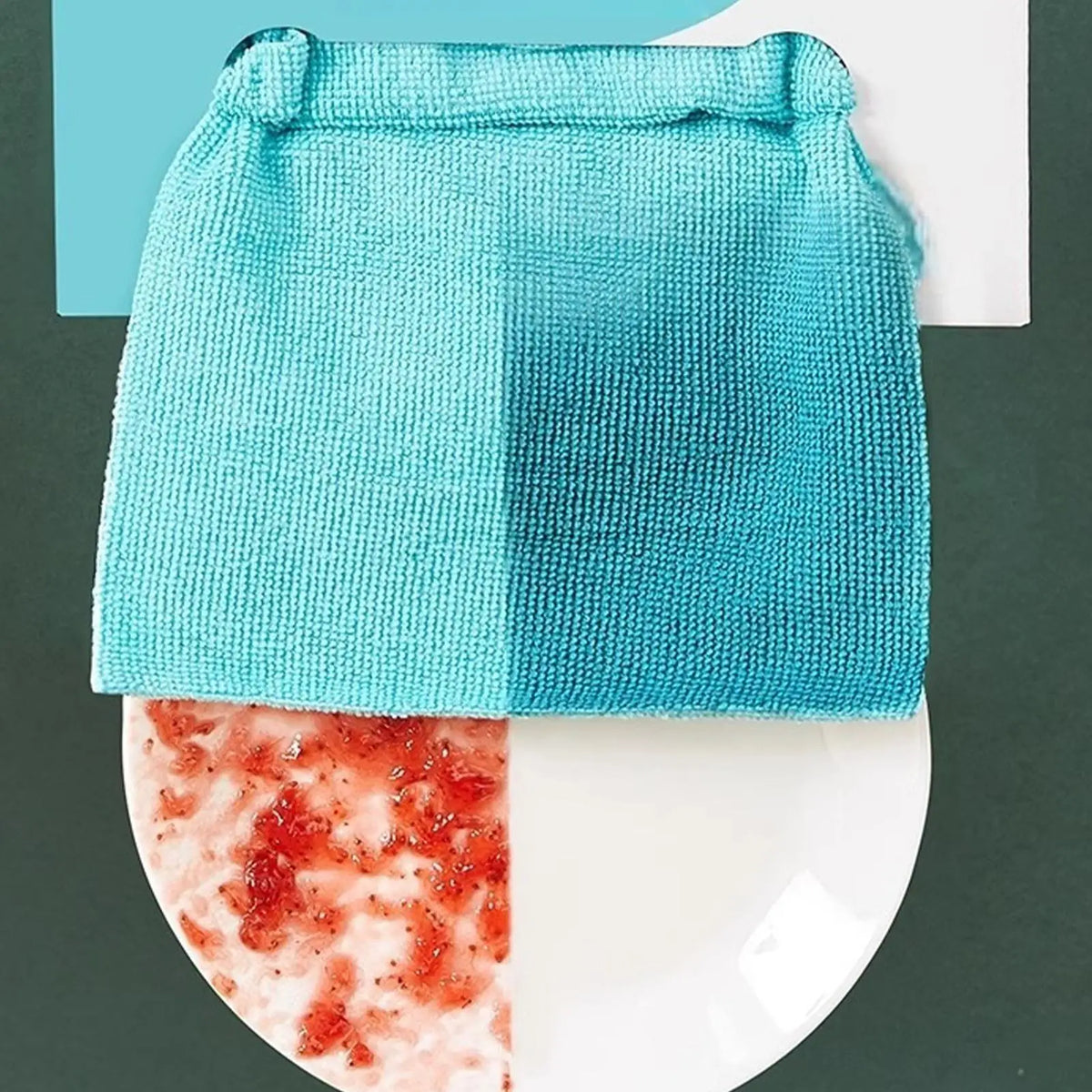 Microfiber Pull-Out Cleaning Cloths | 20-Pack Dispenser Box Microfiber Cleaning Cloths QXL