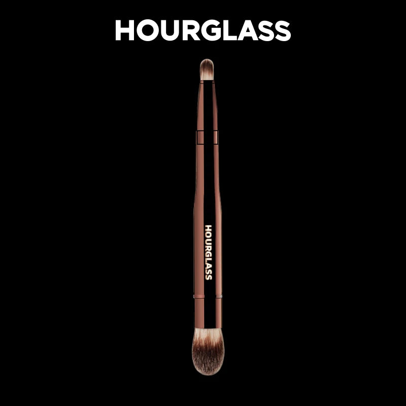 Hourglass No.28 Double-Head Retractable Concealer Brush Retractable Makeup Brush QXL 28