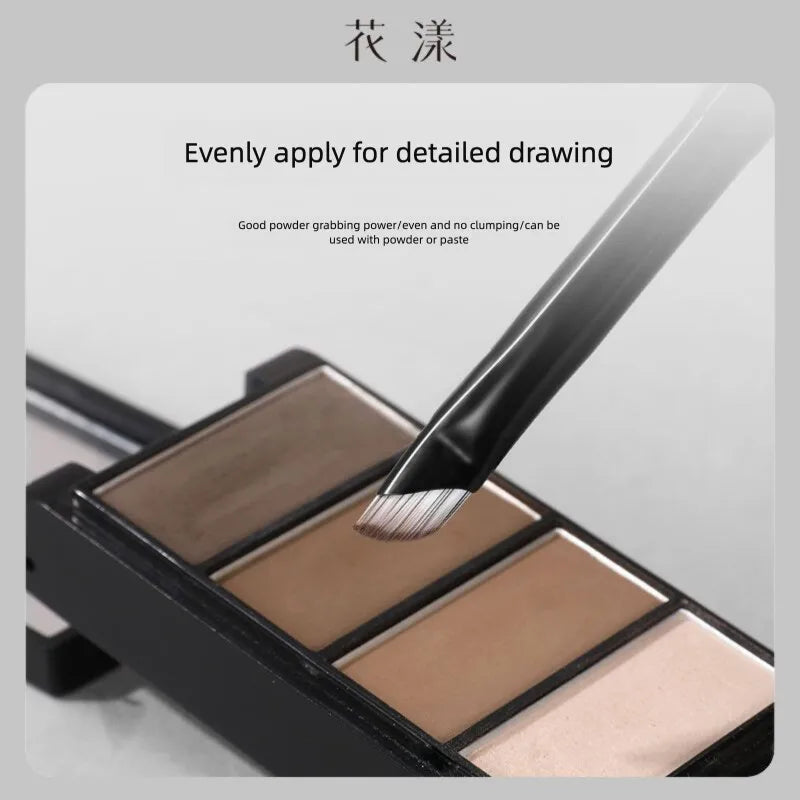 Angled Eyeliner Brush – Scythe Blade Eye Corner & Brow Angled Eyeliner Brush QXL