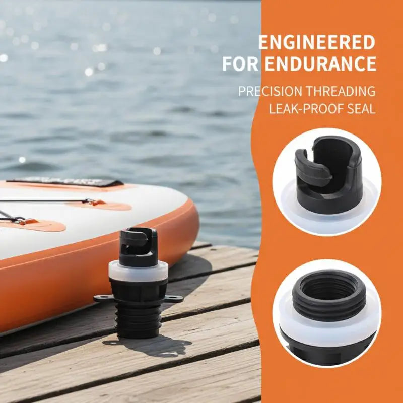 Air Valve Adapter for Inflatable Boat, Kayak & SUP Pump | 1-3 Pk Pump Valve Adapter QXL