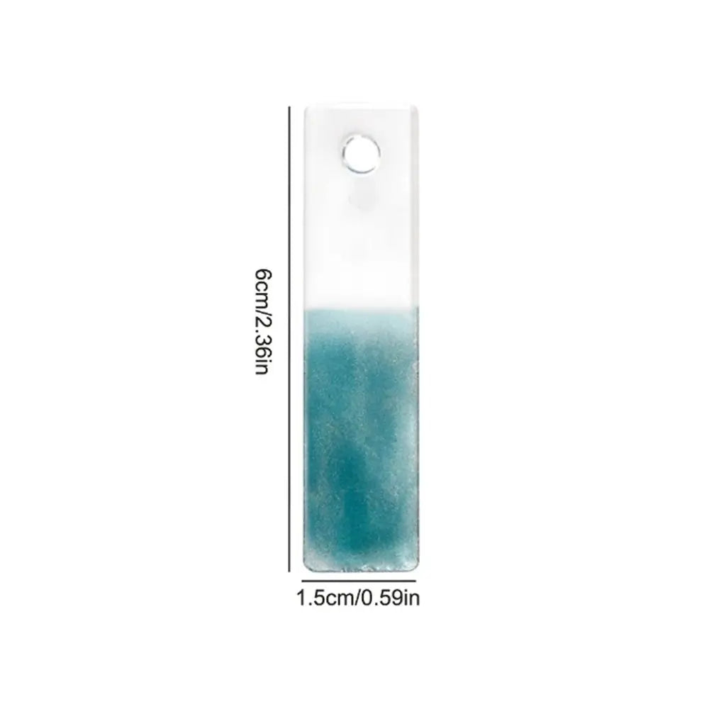 50-Pc Transparent Nail Tip Display Cards | UV Gel Color Stand Nail Tip Display Cards QXL