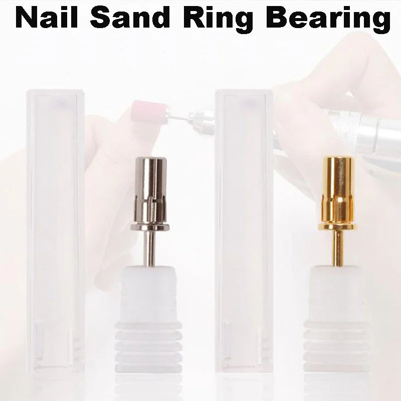 Titanium Nail Drill Mandrel Bit | Dead Skin Sanding Tool Nail Drill Mandrel Bit QXL
