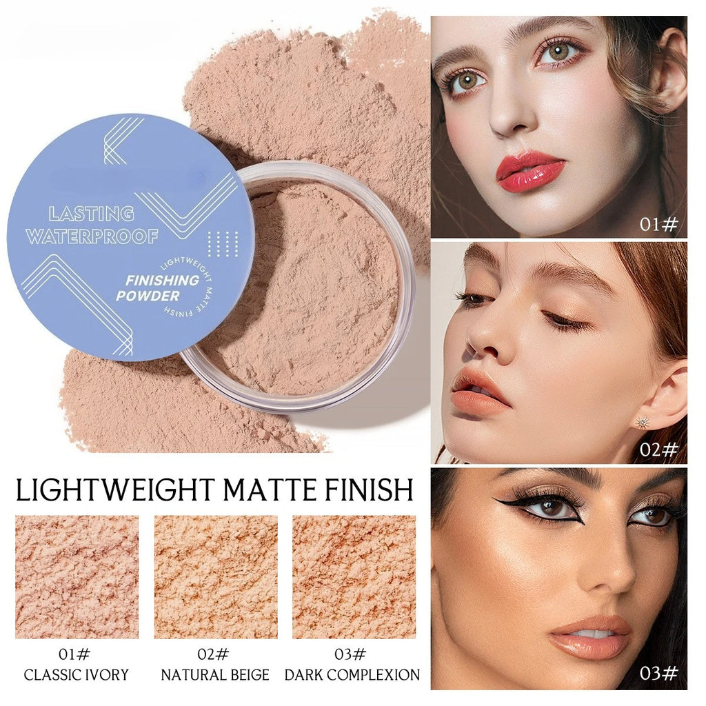 Matte Setting Powder Compact | Oil-Control, Long-Lasting Setting Powder Compact QXL
