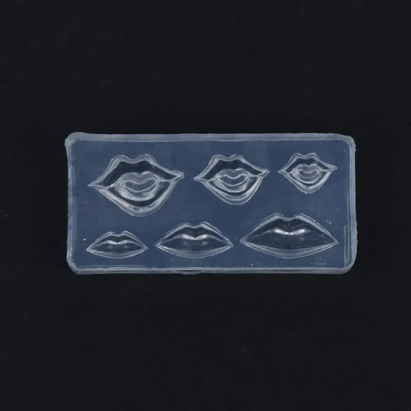 3D Lip Silicone Nail Art Mold | DIY Resin Charm Tool Nail Art Mold QXL