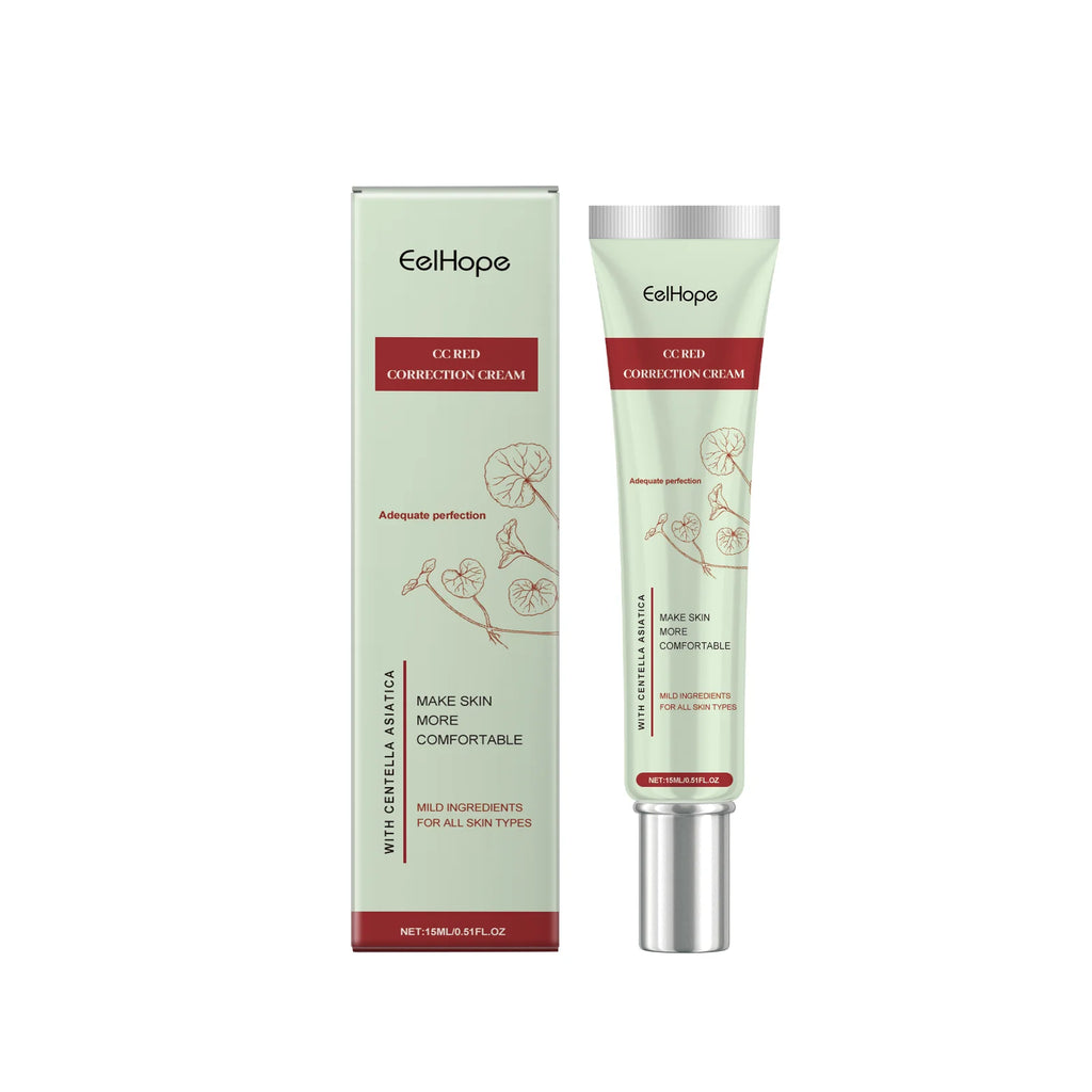 Eelhope Centella Asiatica CC Cream – Brightening Concealer CC Cream Foundation QXL 15ml boxed