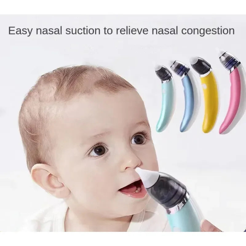 Electric Baby Nasal Aspirator | Gentle Automatic Nose Cleaner Baby Nasal Aspirator QXL