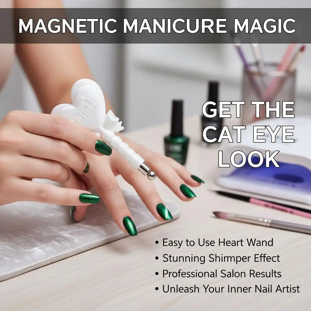 Cat Eye Gel Polish Magnet Stick | 3D Printed Nail Art Tool Nail Art Magnet Tool QXL