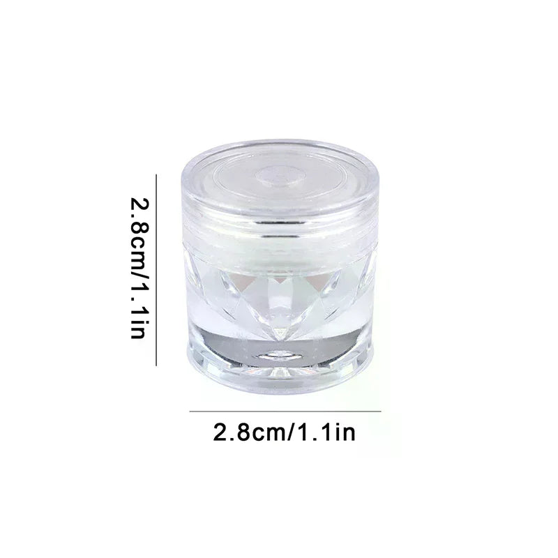 Aurora Chrome Nail Powder Orange Mirror Glitter Pigment | AACAR Chrome Nail Powder QXL