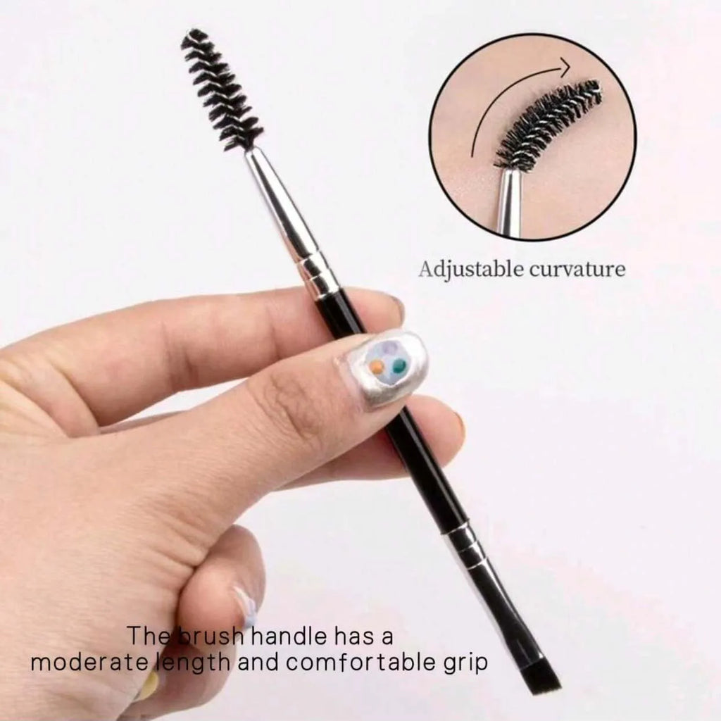 6-Piece Dual-Ended Eye Makeup Brush Set | Eyeliner & Brow Eye Makeup Brush Set QXL