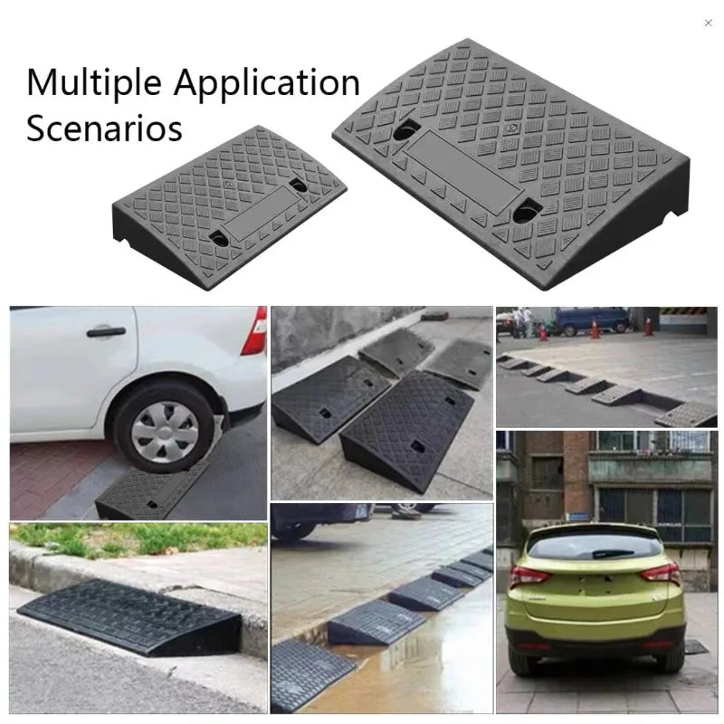 Portable Threshold Ramp 3–10cm | Non-Slip Car & Wheelchair Threshold Access Ramp QXL