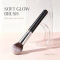 KOSSHOW Round Fluffy Blush Brush – Powder & Highlighter Blush Makeup Brush QXL black