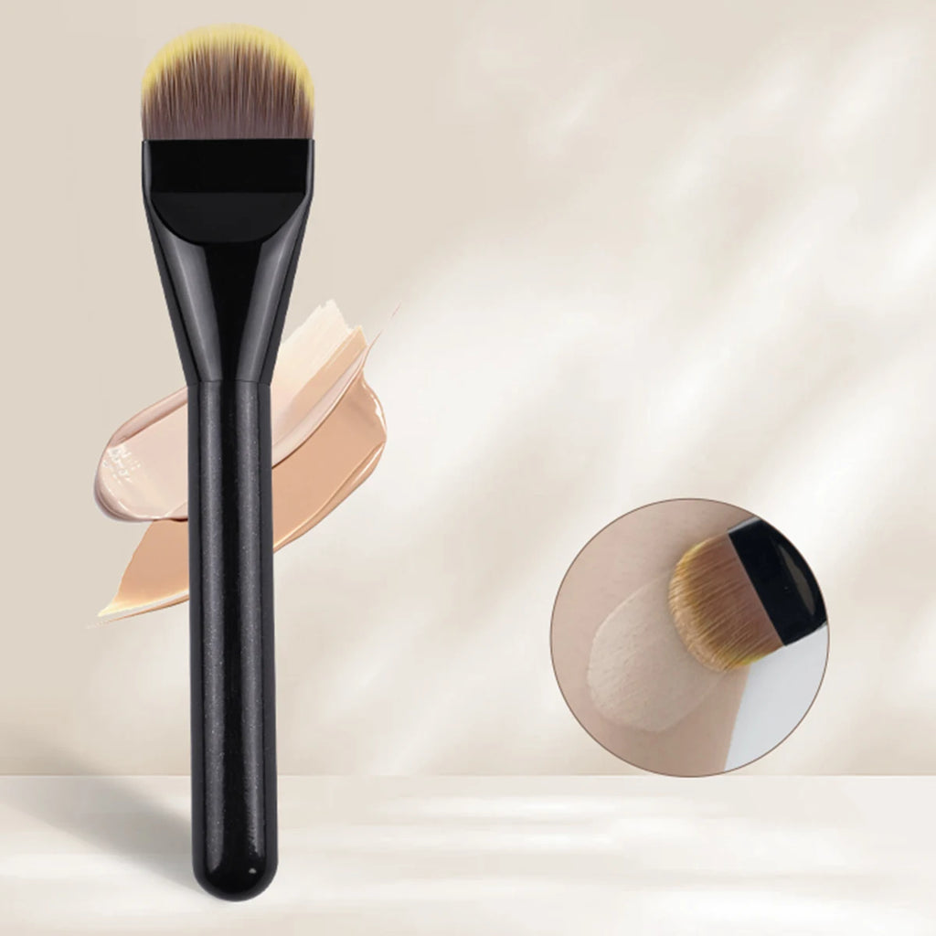 Tongue-Shaped Liquid Foundation & Concealer Brush Foundation Brush QXL