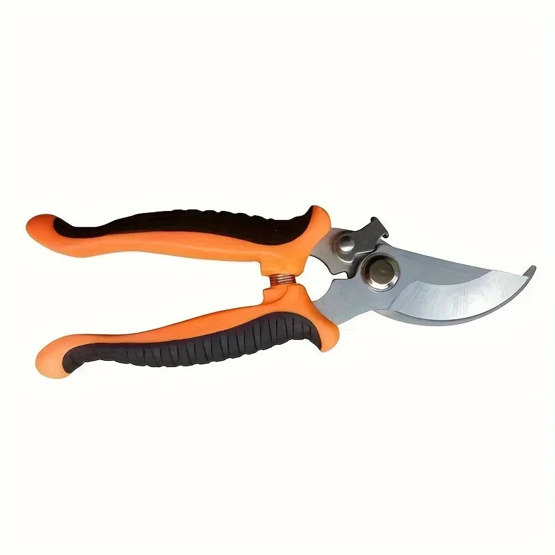 Professional Stainless Steel Pruning Shears | Garden Branch Cutter Garden Pruning Shears QXL M363 Orange