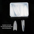 60-Pc Dual Nail Forms | Sandwich Mold for Gel & Acrylic Dual Nail Forms QXL A5