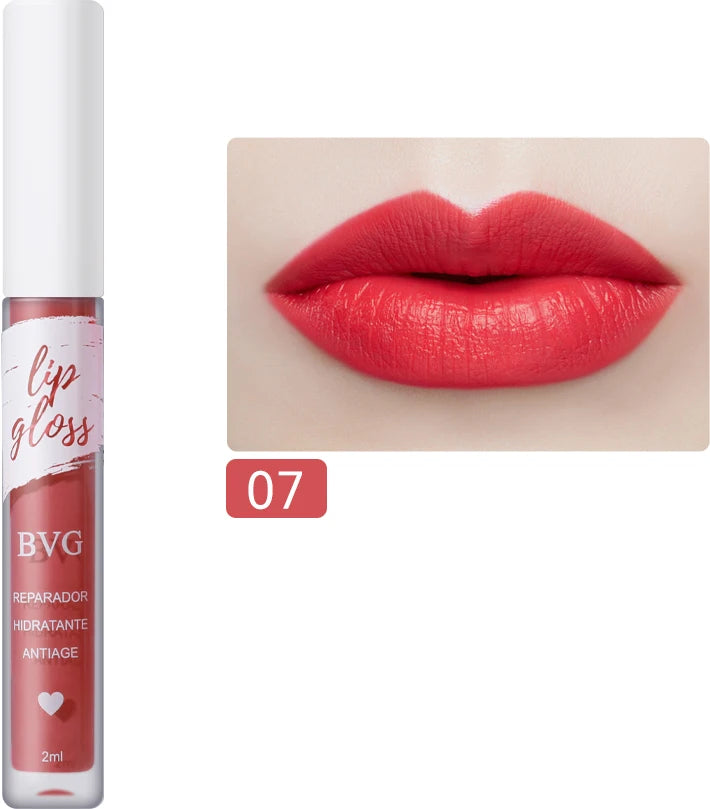 Matte Lip Glaze | Milk Velvet Long-Lasting Moisturizing Lip Matte Lip Glaze QXL 07