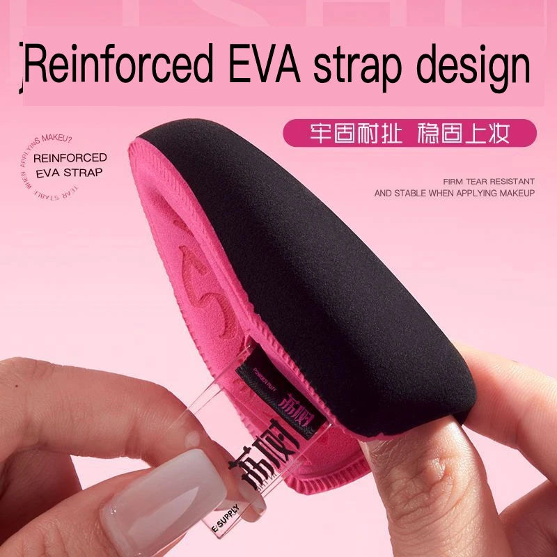 Super Soft Powder Puff Cushion Set | Dry & Wet Use – 2 Pack Makeup Sponge Puff QXL