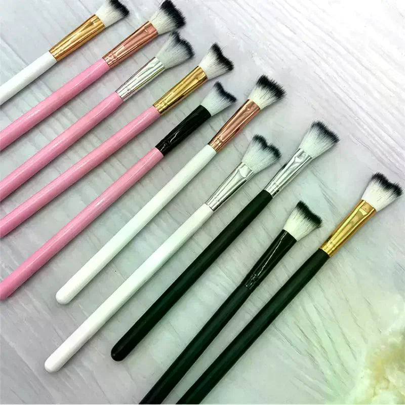 Lash Shampoo Curved Brush for Eyelash Extension Cleansing Lash Cleansing Brush QXL