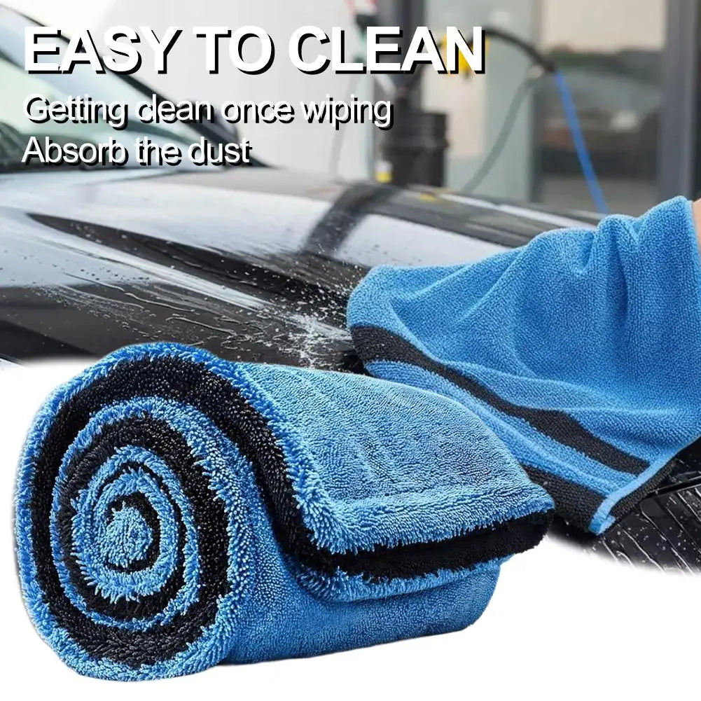 Microfiber Car Detailing Towel | Quick-Dry Auto Wash Cloth Car Detailing Towel QXL