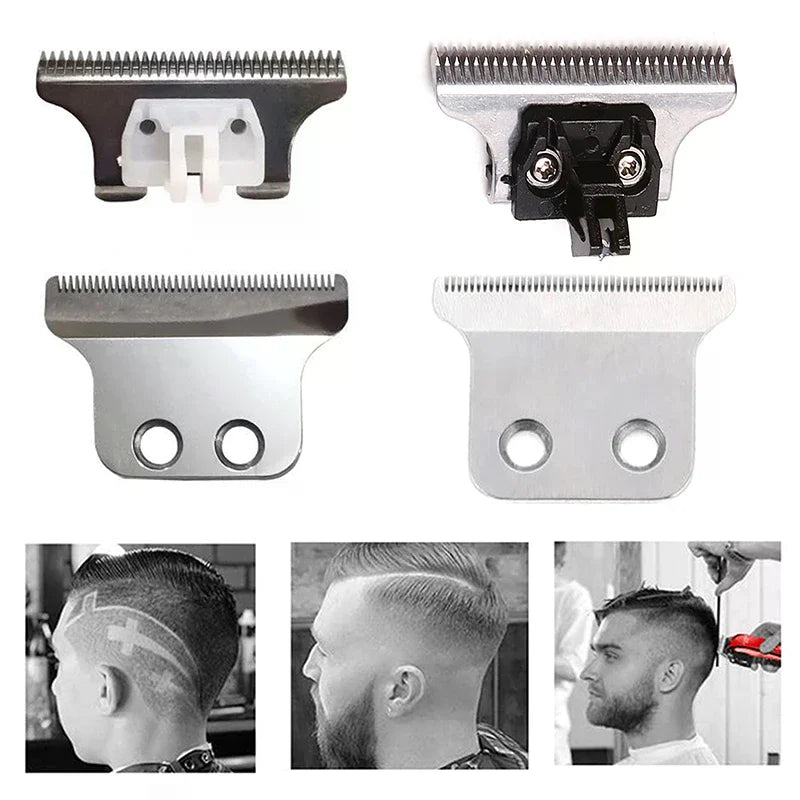 Professional T-Blade Hair Clipper | 0mm Stainless Steel Trimmer Hair Clipper Blade QXL