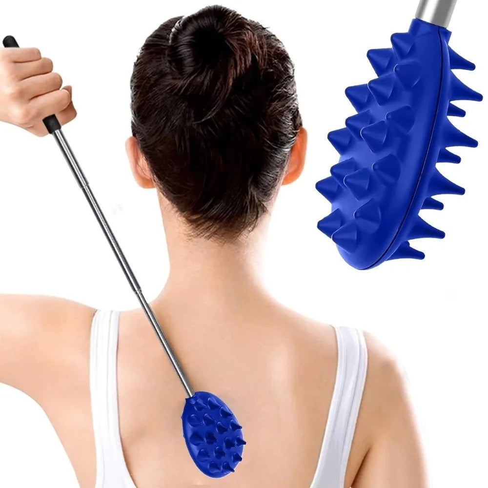 Extendable Cactus Back Scratcher & Massager – Double Head Back Scratcher Massager QXL