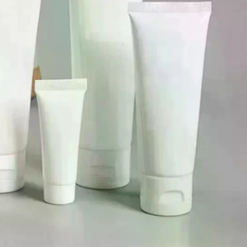 10-Pack Empty Refillable Squeeze Tubes 15–100ml | Travel Size Cosmetic Squeeze Tubes QXL