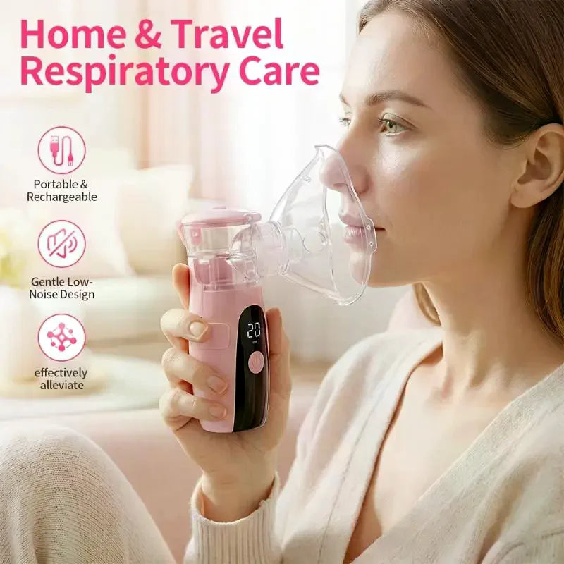 Portable Nano Mist Facial Steamer & Sprayer | USB Rechargeable Facial Nano Steamer QXL