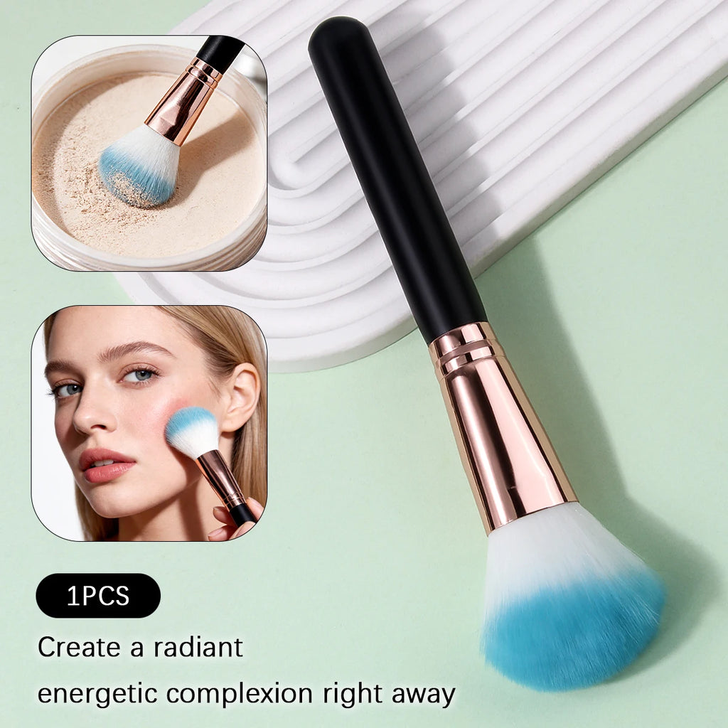 KOSSHOW Soft Powder Blush Contour & Setting Makeup Brush Makeup Brush QXL black