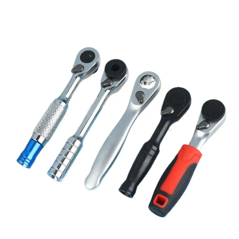 72-Tooth 1/4" Mini Ratchet Wrench | Magnetic Reversible Tool Ratchet Wrench QXL