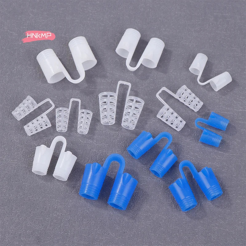 Silicone Nasal Dilators Anti-Snore Nose Clips | 4 & 8 Pack Nasal Dilator QXL