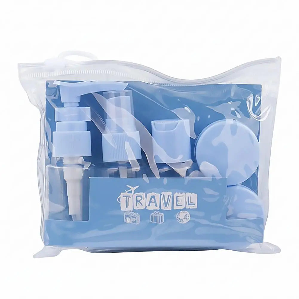 Leak-Proof Travel Bottles Kit | Clear Toiletry Containers Set Travel Bottle Set QXL E CN