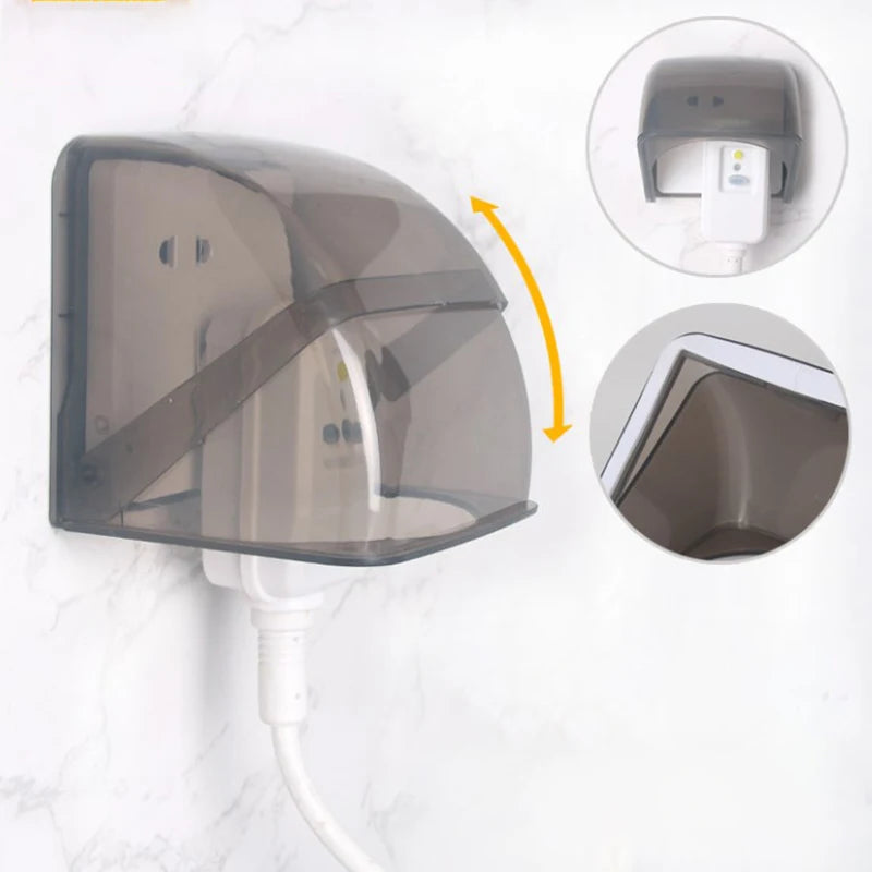 86 Type Waterproof Outdoor Socket Cover | Rainproof Box Socket Waterproof Cover QXL