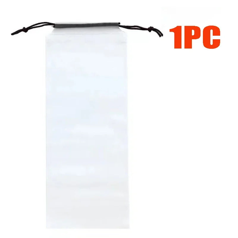 Waterproof Translucent Umbrella Storage Bag | Drawstring Cover Umbrella Storage Bag QXL B401 1PC