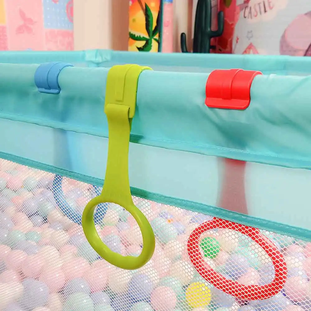 4-Pack Baby Crib Pull Rings | Walking Training Assistant Baby Walking Aid QXL