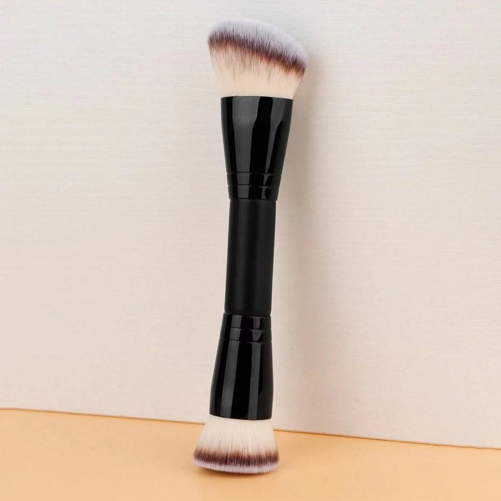Double-Ended Multifunctional Makeup Brush | Foundation & Contour Makeup Brush QXL